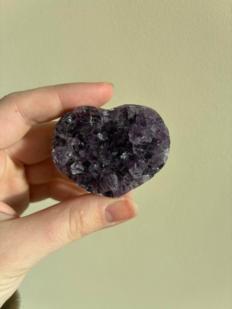Amethist hartje, Ophalen of Verzenden