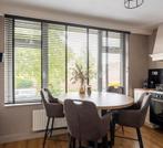 Bartafel met barkrukken, Huis en Inrichting, Tafels | Eettafels, Ophalen, Rond, Zo goed als nieuw, Vier personen