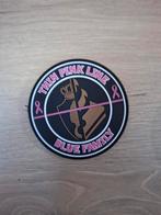 The Pink Line patch Kmar politue, Ophalen of Verzenden, Marechaussee, Nederland, Embleem of Badge