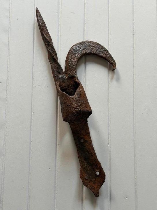 Oude Boots Haak - Antiek Scheepvaart Gereedschap, Antiek en Kunst, Antiek | Gereedschap en Instrumenten, Ophalen of Verzenden