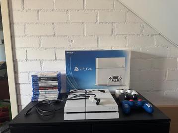 Playstation 4 Glacier White - 500GB beschikbaar voor biedingen