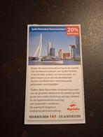 Spido Rotterdam Havenrondvaart 20% korting, Drie personen of meer, Kortingsbon, Overige typen
