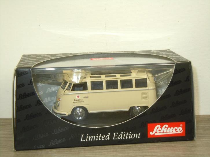 VW T1 Samba BRK Ambulance - Schuco 02717 - 1:43, Hobby en Vrije tijd, Modelauto's | 1:43, Zo goed als nieuw, Auto, Schuco, Verzenden