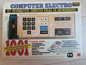 1979 computer electro 1001 vragen dn antwoorden jumbo retro beschikbaar voor biedingen
