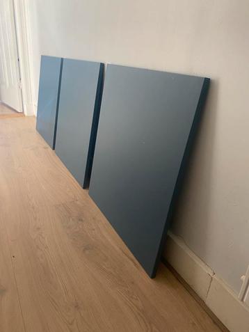 BIJNA GRATIS IKEA LAPPVIKEN BESTA blauwe frontjes 60 x 64 cm beschikbaar voor biedingen