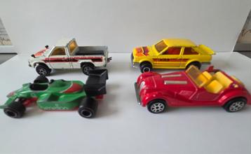Majorette Toyota Pick-up, Ford Escort, F1 racing en Morgan beschikbaar voor biedingen