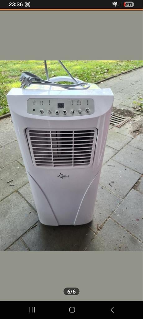 4 mobiele airco's te koop, Ophalen