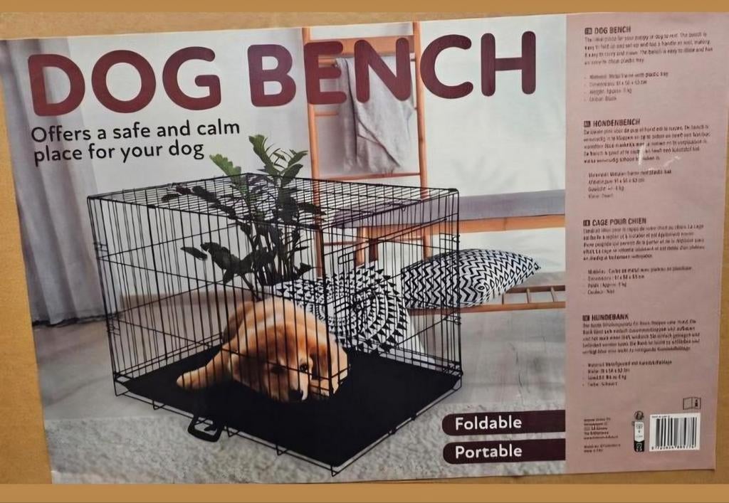 Hondenbench, Dieren en Toebehoren, Ophalen, Nieuw