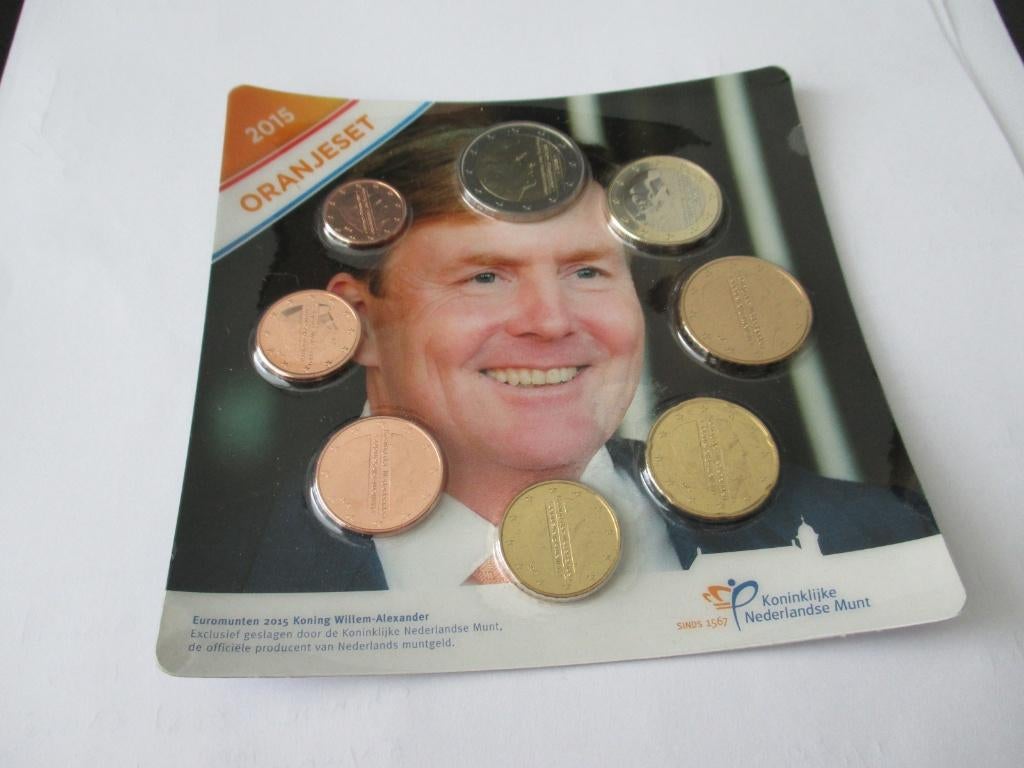 Oranje set 2015 unc, Ophalen of Verzenden, Koningin Beatrix, Euro's, Setje