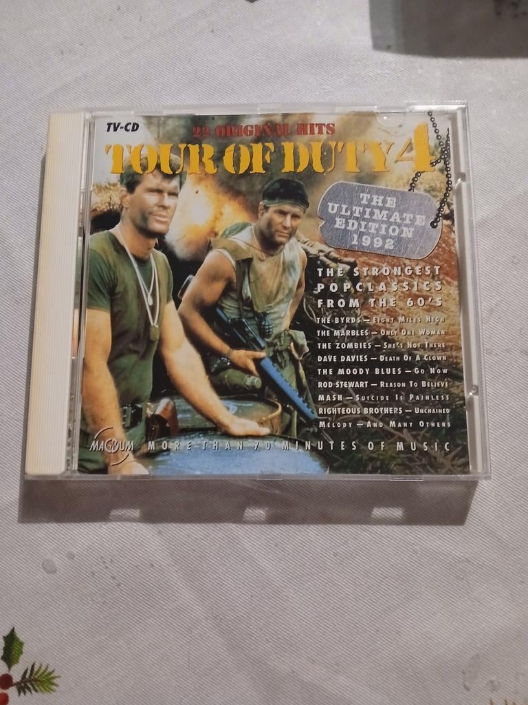 Tour of Duty 4 - The Ultimate Edition 1992 TV-CD, Cd's en Dvd's, Cd's | Verzamelalbums, Gebruikt, Ophalen of Verzenden