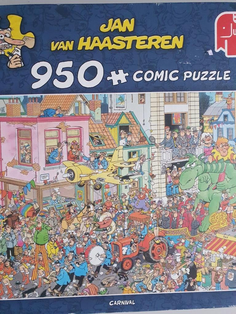 jan van haasteren "carneval", Ophalen of Verzenden, 500 t/m 1500 stukjes, Zo goed als nieuw