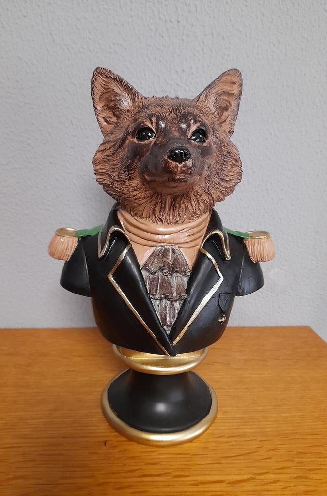 Borst beeld vos, Antiek en Kunst, Ophalen of Verzenden