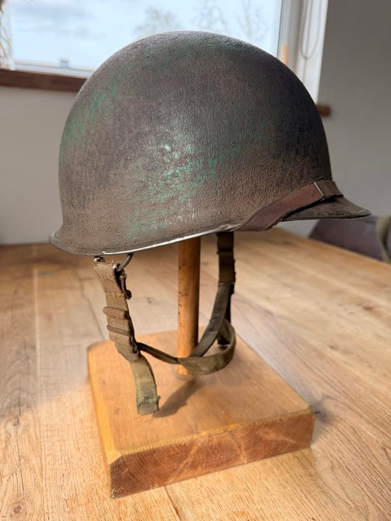 Repro ww2 m2 helm 517th airborne, Verzamelen, Militaria | Tweede Wereldoorlog, Verzenden, Amerika