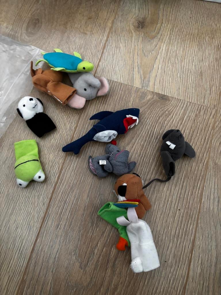 Leuke vingerpopjes van IKEA - set van 7, Ophalen of Verzenden, Gebruikt, Jongen of Meisje