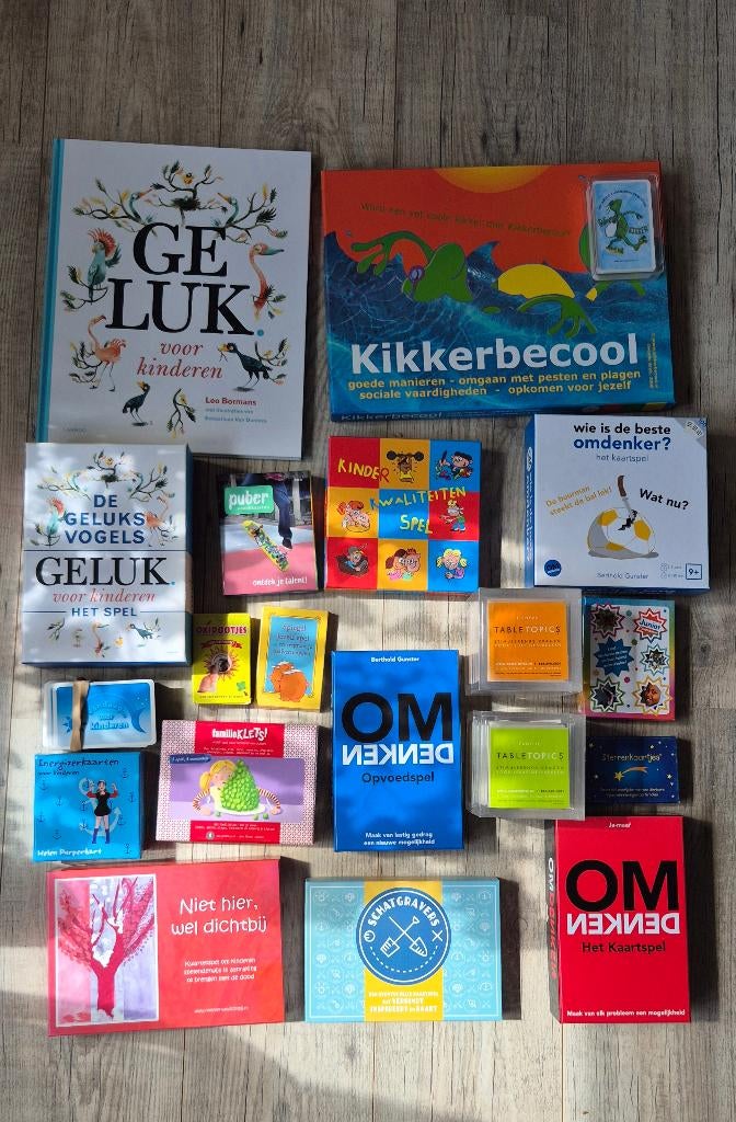 Boeken/behandelmateriaal voor kinderpsychologie/kindercoach, Ophalen of Verzenden, Zo goed als nieuw, Diverse auteurs