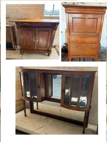 Antieke Buffetkast en Secretaire, Ophalen