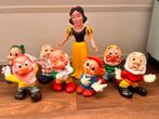 Sneeuwwitje en de Zeven Dwergen - Vintage Poppen Set, Verzamelen, Poppetjes en Figuurtjes, Ophalen of Verzenden, Gebruikt