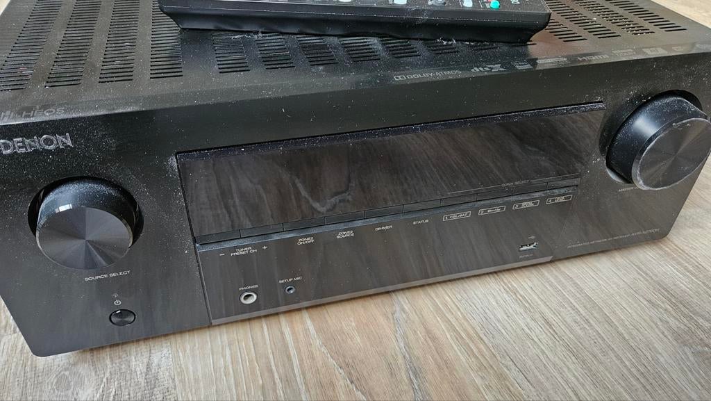 Denon AVR-X2700H receiver, Audio, Tv en Foto, Versterkers en Receivers, Ophalen of Verzenden, Zo goed als nieuw, 120 watt of meer