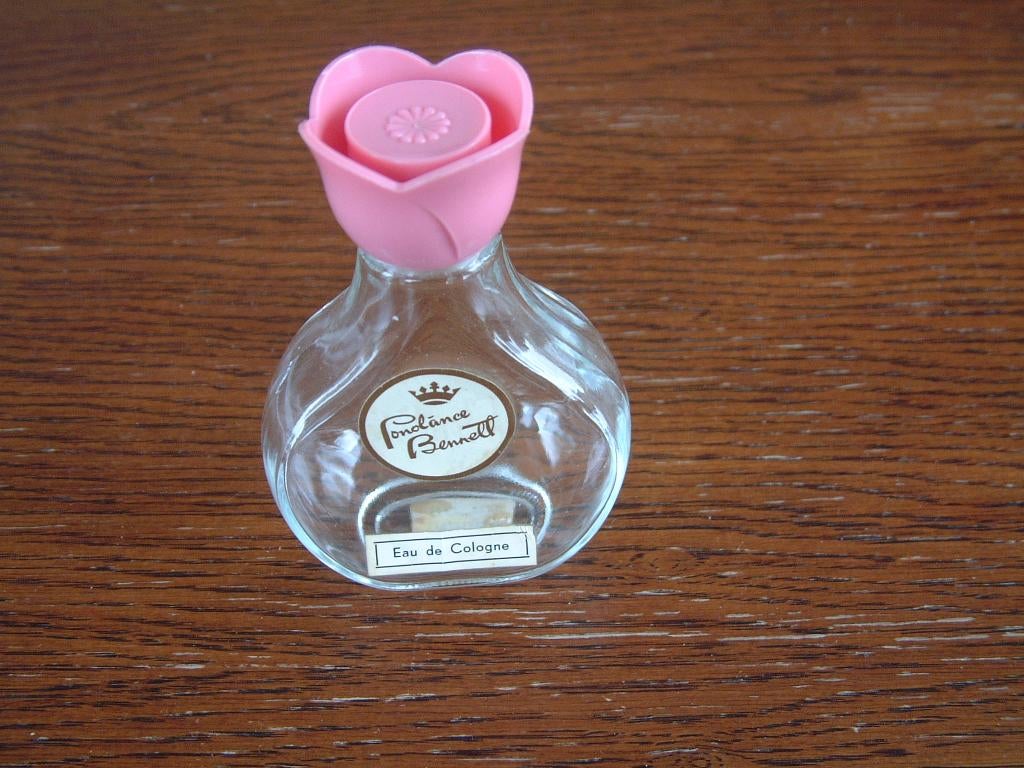 Oud eau de cologne flesje fondance bennett, Ophalen of Verzenden, Gebruikt, Parfumfles