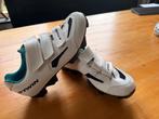 B'Twin MTB 500 Fietsschoenen ATB Schoen Wit/Turquoise  Mt 39, Ophalen of Verzenden, Zo goed als nieuw, Schoenen