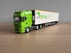 Tekno Bring Scania R-Serie 6x2 Topline met koeloplegger, Hobby en Vrije tijd, Modelauto's | 1:50, Ophalen, Nieuw, Bus of Vrachtwagen