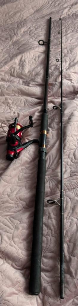 Spin fighter hengel met een X-MAX molen., Ophalen, Zo goed als nieuw, Werphengel