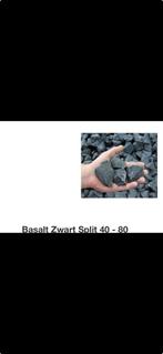 Basalt split, Ophalen, Nieuw, Antraciet, Split