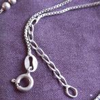 Zilveren Halsketting met Bolletjes, Verzenden, Zilver, Zilver