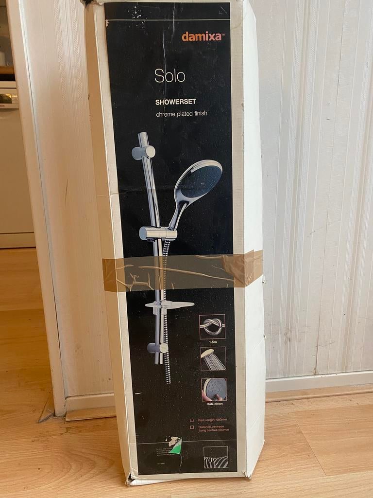 Nieuwe Damixa doucheset, Ophalen of Verzenden, Nieuw, Chroom, Douche