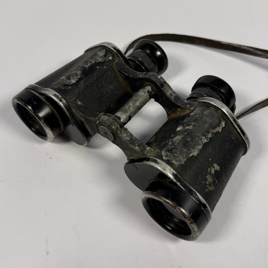 Duitse 6x30 dienstglas DDX wo2, Verzamelen, Ophalen of Verzenden, Duitsland