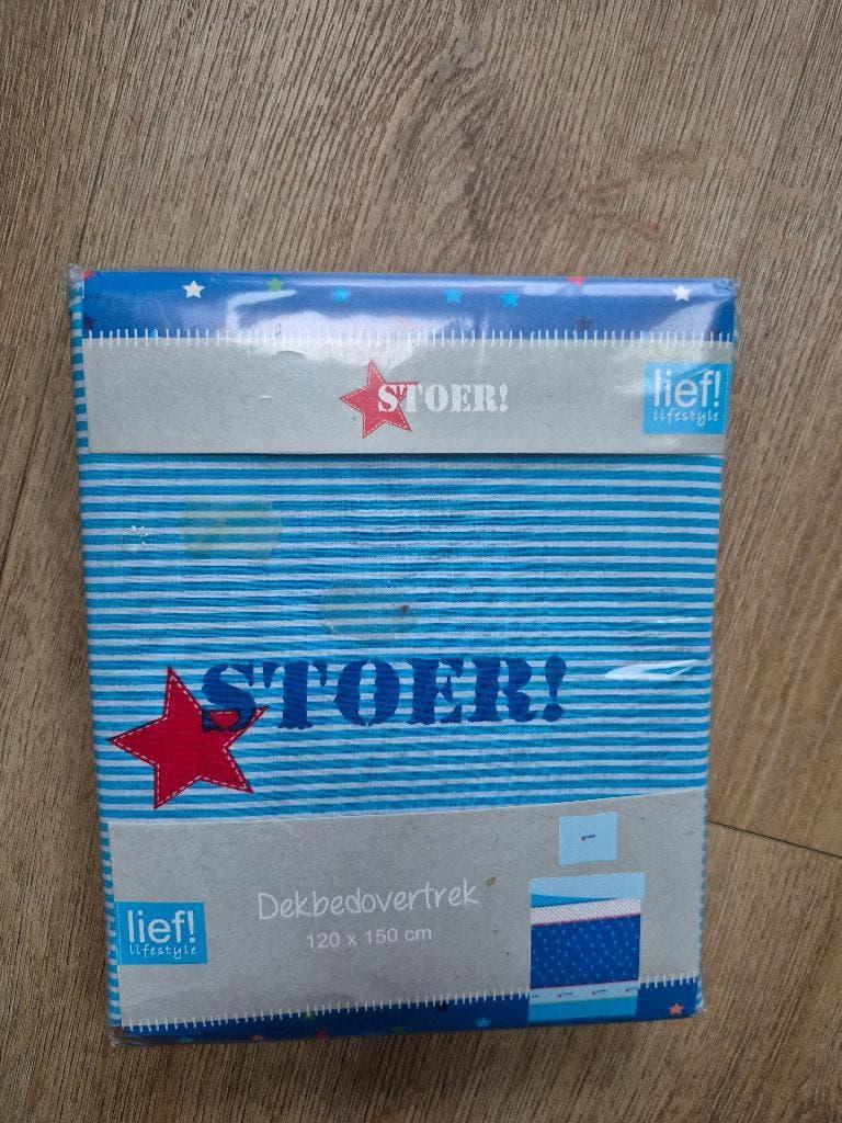 Te Koop nieuwe Dekbedhoes merk Lief 120x150 cm, Dekbedovertrek, Nieuw, Ophalen of Verzenden, Jongetje of Meisje