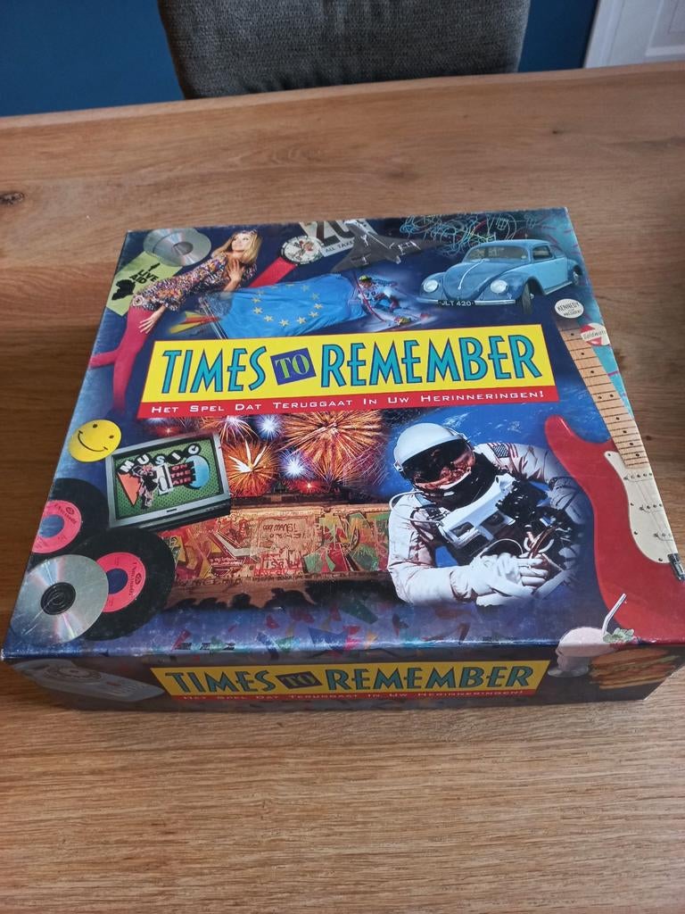 Times to remember bordspel, Ophalen of Verzenden, Zo goed als nieuw