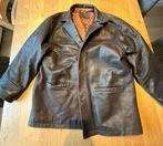 Leren jas heren, Kleding | Heren, Ophalen of Verzenden, Gedragen, Maat 56/58 (XL), Bruin
