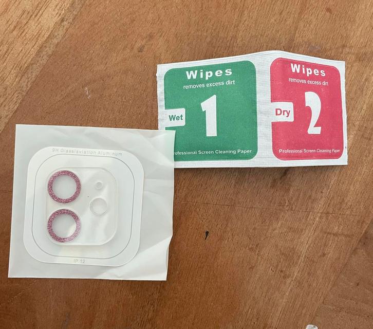 Lens protector iPhone 12 - Roze glitter, Telecommunicatie, Mobiele telefoons | Hoesjes en Frontjes | Apple iPhone, Nieuw, Frontje of Cover