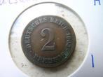 2 Pfennig 1905 A Duitsland, Postzegels en Munten, Munten | Europa | Niet-Euromunten, Ophalen of Verzenden, Duitsland, Losse munt