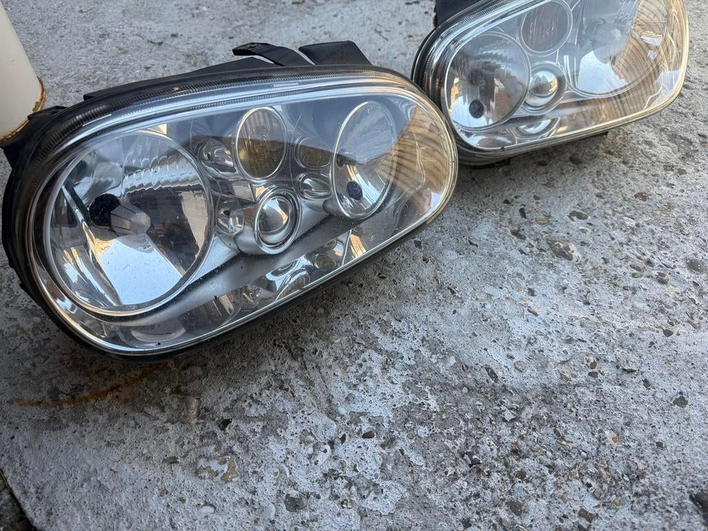Golf 4 koplampen, Auto-onderdelen, Verlichting, Ophalen of Verzenden, Gebruikt, Volkswagen