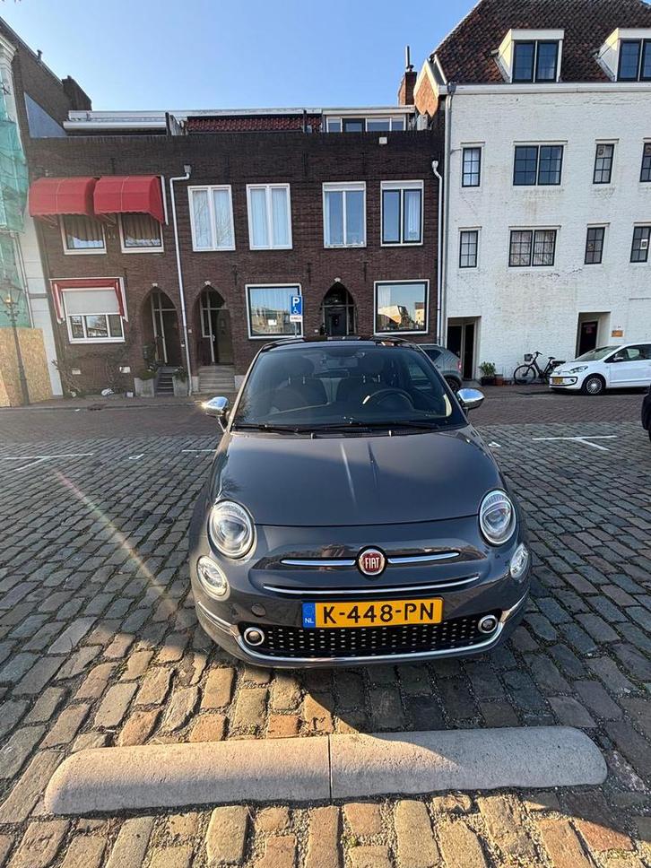 Fiat 500 dolce vita 70pk, Hybrid, Carplay, 2020 Grijs, Auto's, Fiat, Particulier, ABS, Airbags, Airconditioning, Apple Carplay