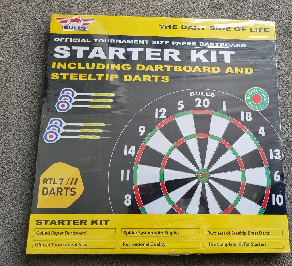 Bull,s dartbord, Ophalen of Verzenden, Nieuw, Dartbord