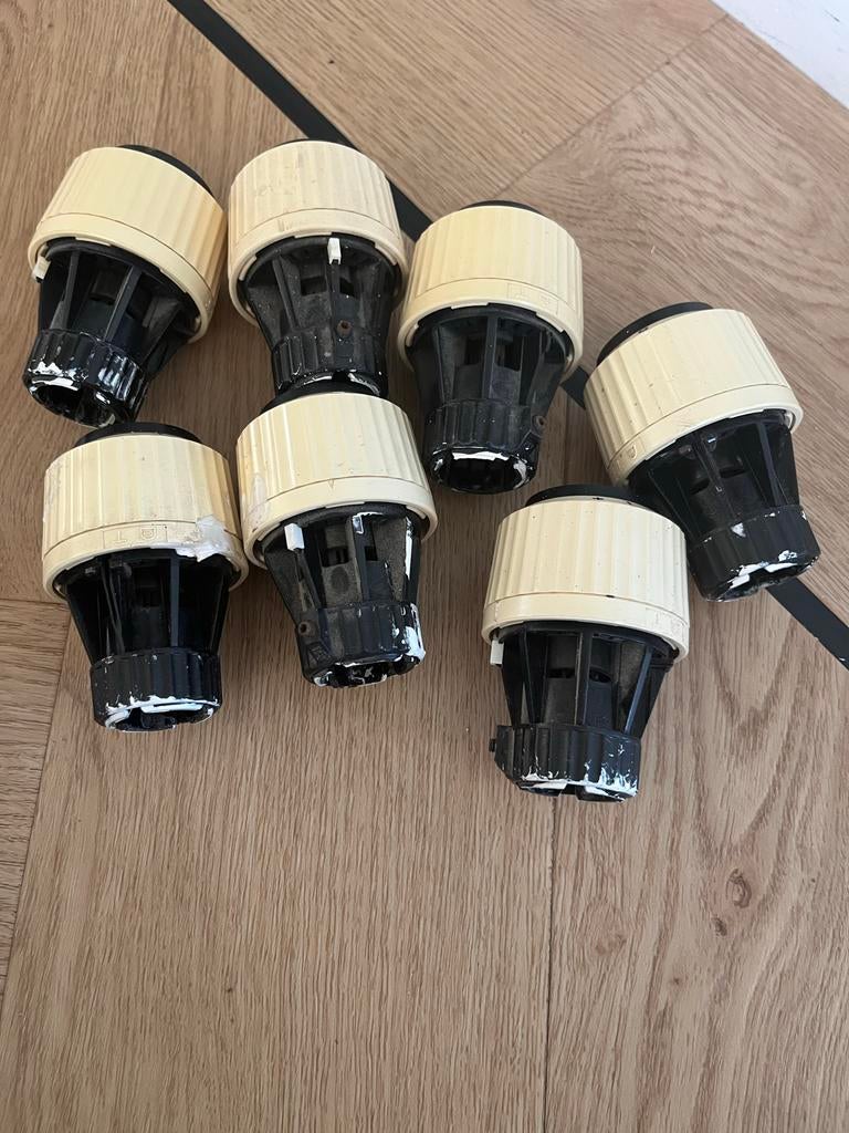 Danfoss Thermostaat Knoppen CV - Set van 6, Ophalen of Verzenden, Gebruikt