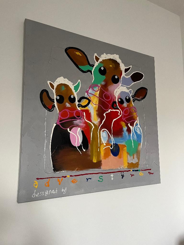 Bild - Ad Verstijnen - 3x Boeh - 1m x 1m, Ophalen