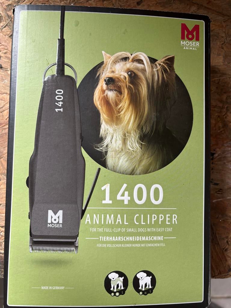 Moser Honden1400  tondeuse, Ophalen of Verzenden, Zo goed als nieuw