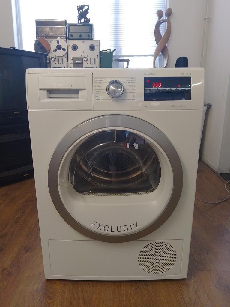 Bosch 6 serie warmtepomp droger 2022 -TOPSTAAT, Witgoed en Apparatuur, Wasdrogers, Ophalen, 6 tot 8 kg, Minder dan 85 cm, Overige typen