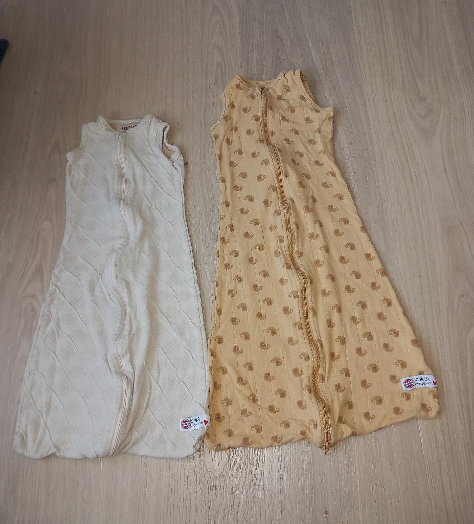 2 Lodger Hopper slaapzakken maat  geel ecru zomer 65 cm, Kinderen en Baby's, Dekens, Slaapzakjes en Inbakerproducten, Ophalen of Verzenden