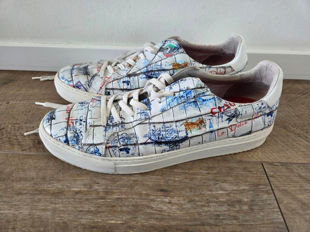A Fish Named Fred sneakers maat 45, Kleding | Heren, Ophalen of Verzenden