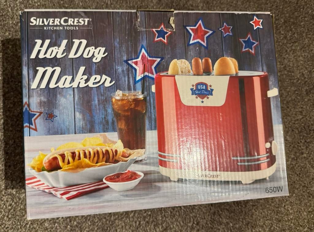 Hotdog maker (nieuw!), Huis en Inrichting, Keuken | Keukenbenodigdheden, Ophalen of Verzenden, Zo goed als nieuw