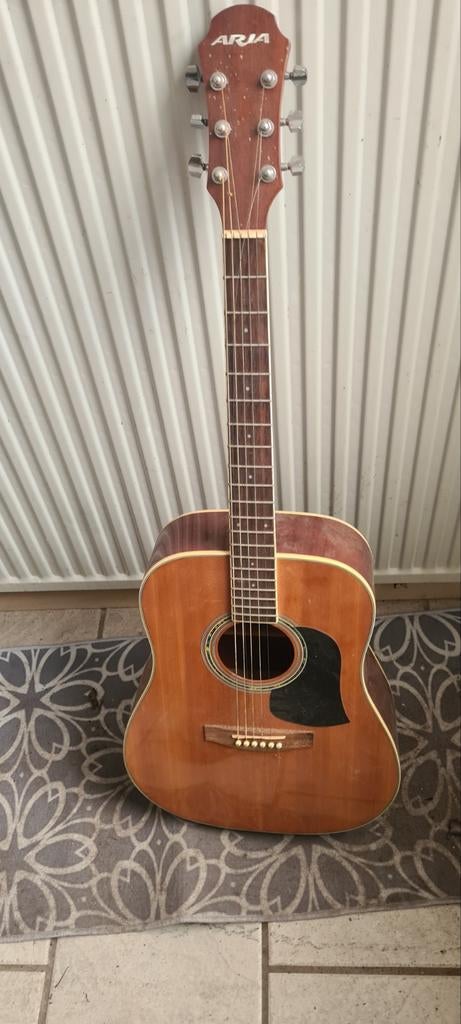 Aria western gitaar, Ophalen, Gebruikt, Western- of Steelstringgitaar