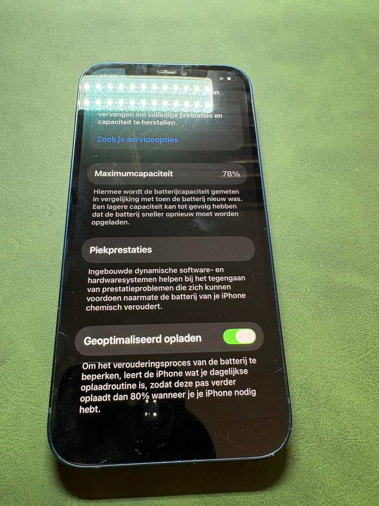 Iphone 12 128 gb, 128 GB, Zwart, Iphone, 78 %