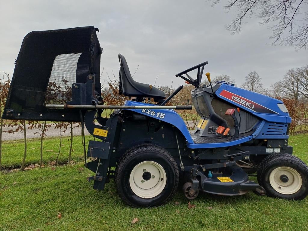 iseki diesel zitmaaier hydrostaat automaat, Tuin en Terras, Zitmaaiers, Gebruikt, Elektrische starter, Ophalen of Verzenden, 120 cm of meer