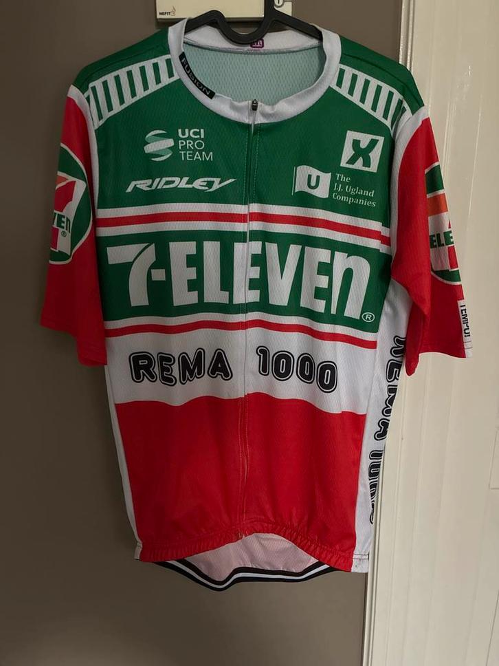 7-Eleven (Uno-X retro) UCI World Tour 2025 Cycling Jersey XL, Fietsen en Brommers, Fietsaccessoires | Fietskleding, Zo goed als nieuw