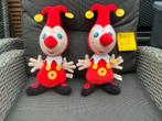 2 zgan, niet kapot, Efteling Jokie knuffels 30/35cm, Verzamelen, Efteling, Ophalen, Zo goed als nieuw, Beeldje of Poppetje